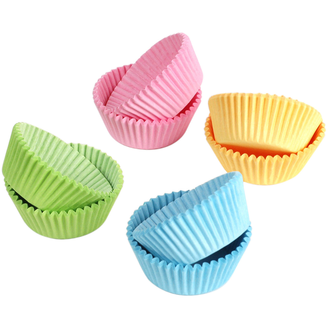 Babycakes Mini Cupcake Liners, Pastel - Main Image