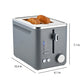 Toastmaster 2-Slice Multi-Function Stainless Steel Color Series Toasters