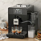 TRU Automatic Espresso and Coffee Machine with 24 Customizable Preset Beverages, 4.5" Digital Touchscreen, Integrated Grinder, and Removable Milk Tank
