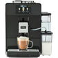 TRU Automatic Espresso and Coffee Machine with 24 Customizable Preset Beverages, 4.5" Digital Touchscreen, Integrated Grinder, and Removable Milk Tank