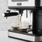 TRU All-in-One Combination 10-Cup Coffee Maker and Espresso Machine