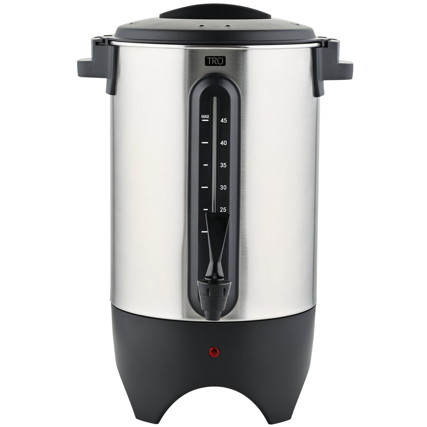 TRU 45-Cup Coffee Maker Urn with Automatic Keep Warm Feature