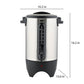 TRU 45-Cup Coffee Maker Urn with Automatic Keep Warm Feature