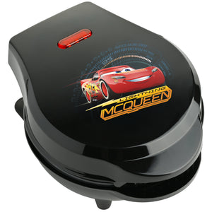 Cars Lightning McQueen Ceramic Mini Waffle Maker, 4-Inch Waffle