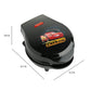 Cars Lightning McQueen Ceramic Mini Waffle Maker, 4-Inch Waffle