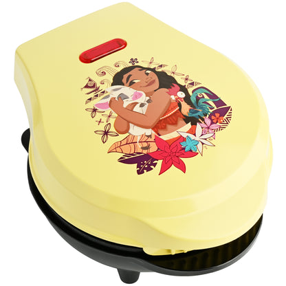 Moana Ceramic Nonstick Mini Waffle Maker, 4-Inch Waffle