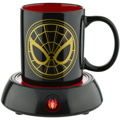 Spider-Man Elevated Design Mug Warmer with 12 oz Mug