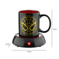 Spider-Man Elevated Design Mug Warmer with 12 oz Mug