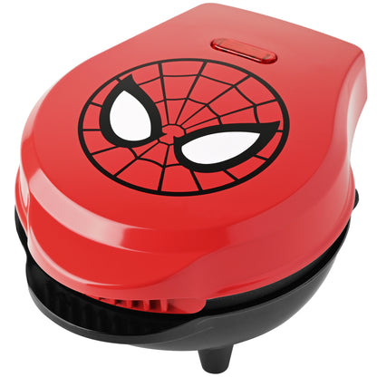 Spider-Man Ceramic Nonstick Mini Waffle Maker, 4-Inch Waffle