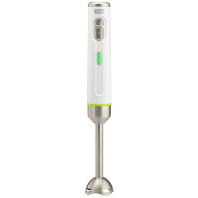 TRU Cordless Rechargeable 2 Speed Immersion Blender with Whisk Attachment