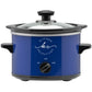 Kitchen Selectives 1½ quart round color series slow cooker cobalt blue SC-15CB Select Brands