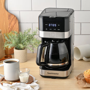 Toastmaster 12-Cup Programmable Coffee Maker