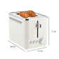 Toastmaster 2-Slice Stainless Steel Color Series Toasters