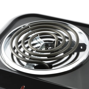 Toastmaster Double Burner with Coil Top and Chrome Knobs