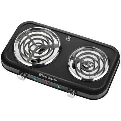 Toastmaster Electric Double Burner Hot Plate