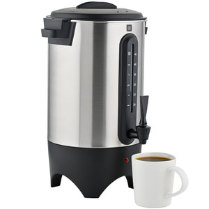 Toastmaster 45-Cup Coffee Maker Urn with Automatic Keep Warm Feature